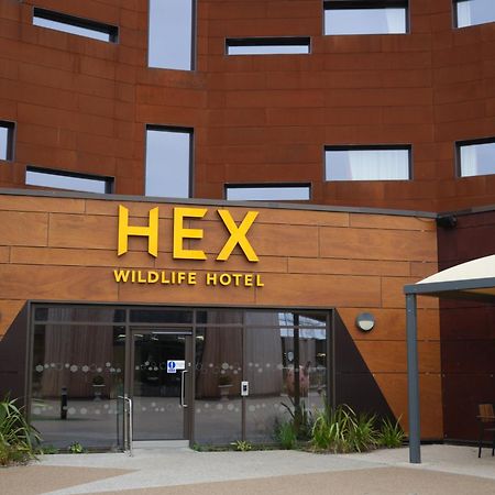 Hex Wildlife Hotel At Yorkshire Wildlife Park Doncaster Exterior foto
